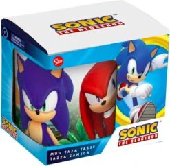 Sonic The Hedgehog Keramiche Mok / Drinkbeker - 325 Ml - Gift Box