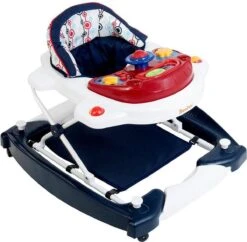 Baninni Loopstoel Classic 2-in-1 Retro Rood