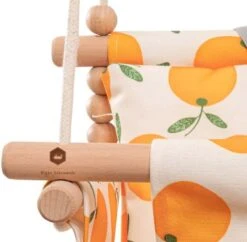 Baby / Kinder Schommel Voor Binnen Of Buiten! - Baby Swing Sinaasappeltjes - Schommelstoel Inclusief Zachte Kussens En Bevestigingsmaterialen -Stokke Verkoop 1200x1177 5