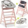 Hauck Alpha Plus Kinderstoel Newborn Set Met Bouncer Powder Bunny - Roze -Stokke Verkoop 1200x1179 1