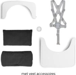 Hauck Beta Plus Kinderstoel - Newborn Set Deluxe - Wit 15 Hauck Beta Plus Kinderstoel - Newborn Set Deluxe - Wit -Stokke Verkoop 1200x1179