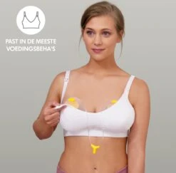 Medela Freestyle Hands-Free Borstkolf – Dubbele Elektrische Handsfree Borstkolf – Draagbaar - Transparant/Geel – Inclusief Oplaadbare Accu -Stokke Verkoop 1200x1180 14