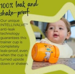 Tommee Tippee Superstar Sippee Drinkbeker - Met Zachte Tuit - Met Intellivalve - BACSHIELD Antibacteriële Technologie - Vanaf 6 Maanden -300 Ml - Blauw -Stokke Verkoop 1200x1182 3