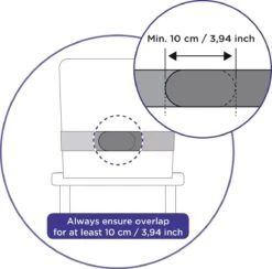 Dooky Travel Chair Black Grey Melange 18 Dooky Travel Chair Black Grey Melange -Stokke Verkoop 1200x1185 1