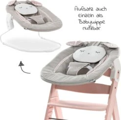 Hauck Alpha Plus Kinderstoel Newborn Set Met Bouncer Powder Bunny - Roze 25 Hauck Alpha Plus Kinderstoel Newborn Set Met Bouncer Powder Bunny - Roze -Stokke Verkoop 1200x1189 2