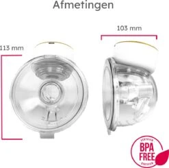 Elektrische Borstkolf – Handsfree Borstkolf - Borstkolf - Kolfapparaat - 24mm Borstschild Incl 17/19/21mm - BPA Vrij - Borstvoeding 18 Elektrische Borstkolf – Handsfree Borstkolf - Borstkolf - Kolfapparaat - 24mm Borstschild Incl 17/19/21mm - BPA Vrij - Borstvoeding -Stokke Verkoop 1200x1190 11