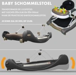 Deryan Luxe Loopstoel - Schommelfunctie -Inclusief Speelset En Dienblad - Bruin -Stokke Verkoop 1200x1190 4