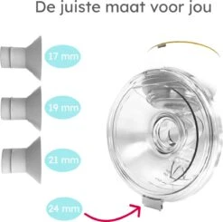 Elektrische Borstkolf – Handsfree Borstkolf - Borstkolf - Kolfapparaat - 24mm Borstschild Incl 17/19/21mm - BPA Vrij - Borstvoeding 16 Elektrische Borstkolf – Handsfree Borstkolf - Borstkolf - Kolfapparaat - 24mm Borstschild Incl 17/19/21mm - BPA Vrij - Borstvoeding -Stokke Verkoop 1200x1192 9