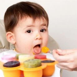 Multifunctionele Babyvoeding Bewaarbakjes Met Baby Lepeltjes - Set Van 6 - Bewaarbakje - Baby Voeding - Moedermelk Bewaren - Bewaren - BPA Vrij - Babyvoeding Diepvriesbakje - Ijslolly Vromen - Baby - Mini Cupcakes - Invriezen - Afsluiten - Magnetron -Stokke Verkoop 1200x1194 12