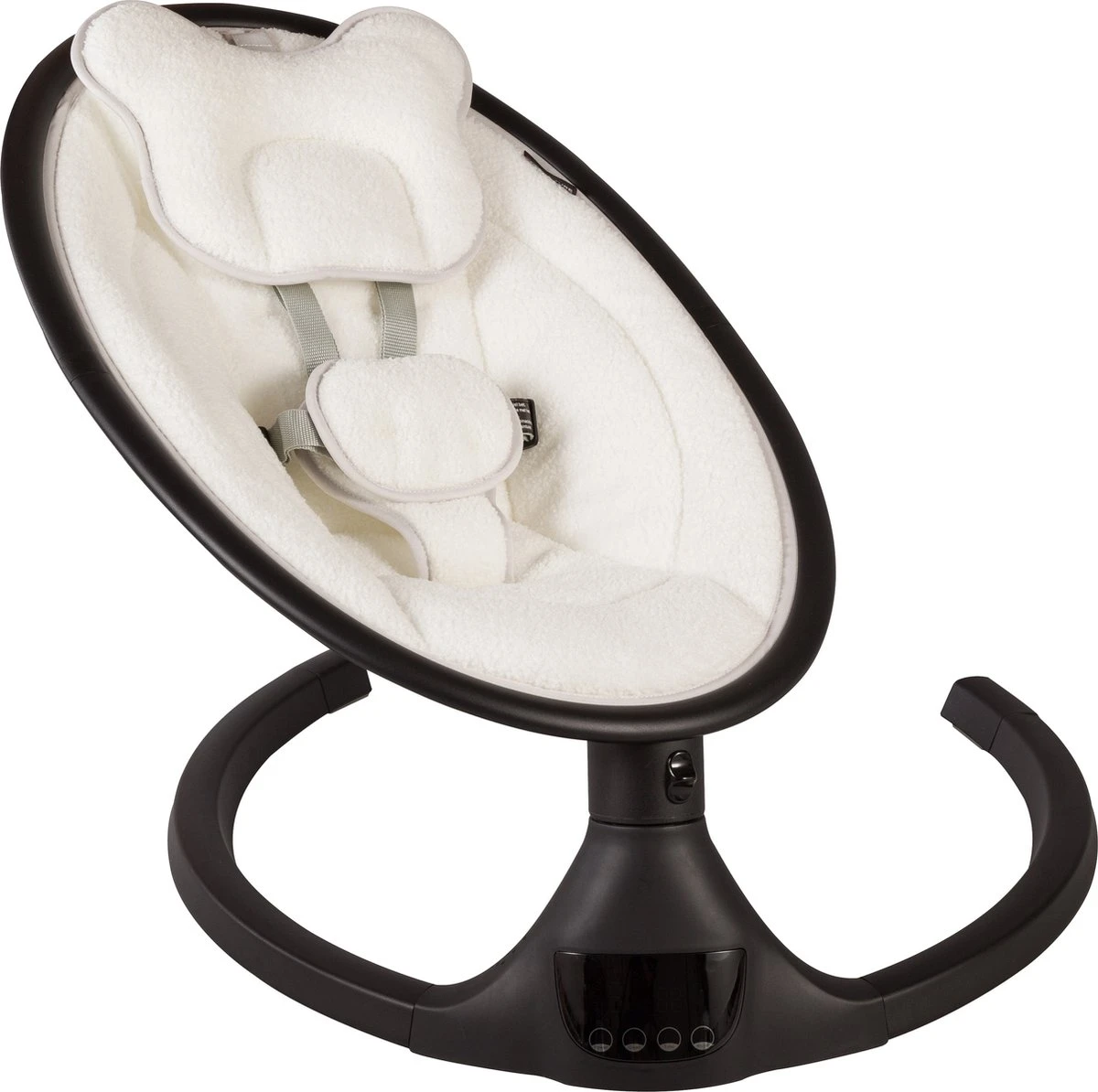 X Adventure Wipstoel Elektrisch Rocco / Schommelstoel Met Bluetoothfunctie & Afstandsbediening- Teddy Cream 4 X Adventure Wipstoel Elektrisch Rocco / Schommelstoel Met Bluetoothfunctie & Afstandsbediening- Teddy Cream - Afbeelding 2