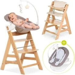 Hauck Alpha Plus Kinderstoel - Newborn Set Deluxe - Natural / Beige