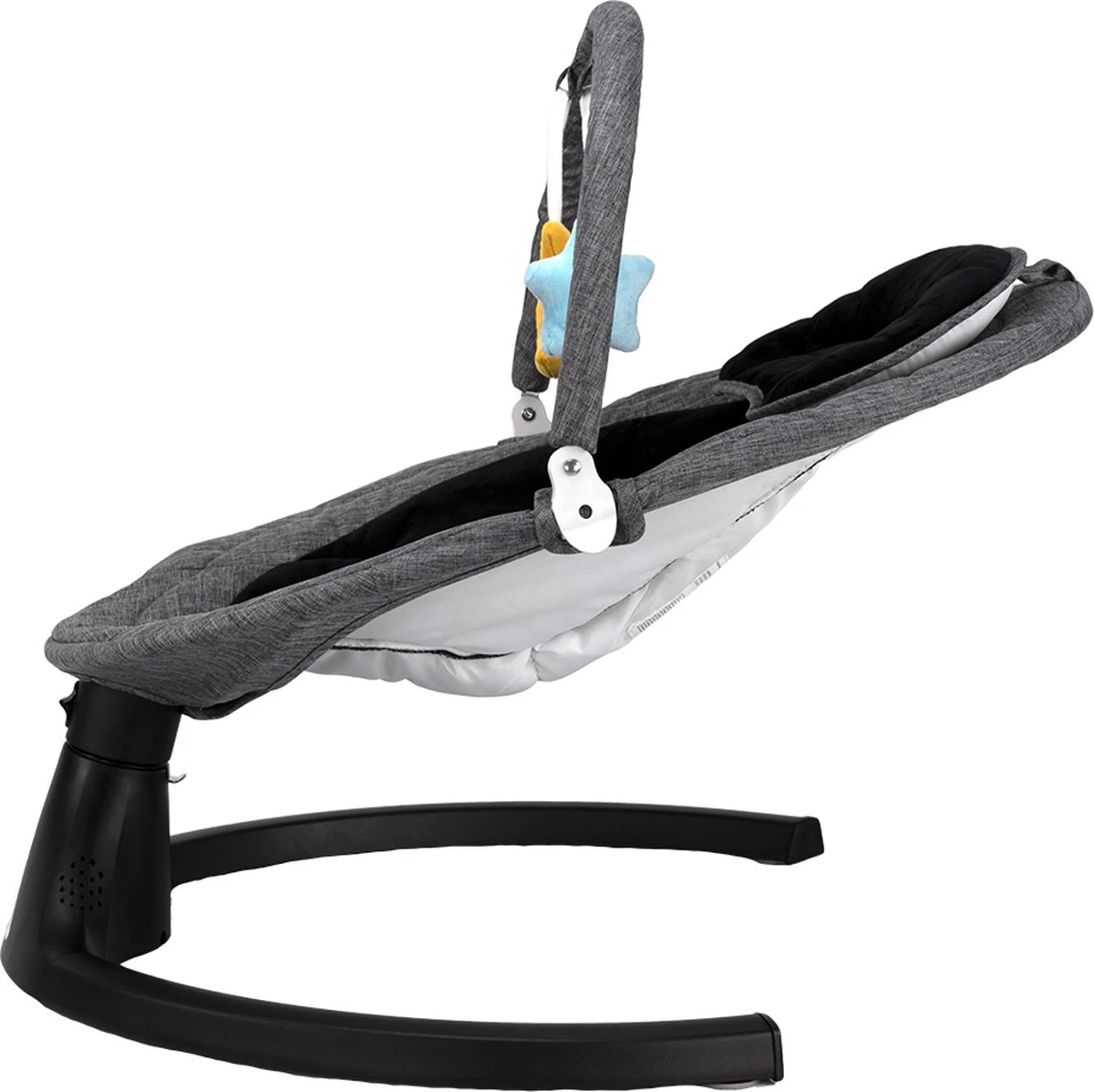 Wipstoel Novi Baby® Nola Swing Black/Grey 6 Wipstoel Novi Baby® Nola Swing Black/Grey - Afbeelding 4