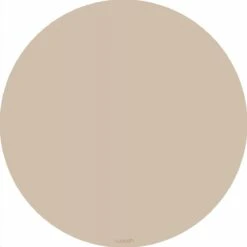 WOOSH - Knoeimat Kinderstoel - Vloerbeschermer 107 Cm - Oat