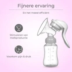 Nuvance - Draagbare Borstkolf - Inclusief Melkfles - 180ml - Handkolf - Kolfapparaten - Borstvoeding - BPA Vrij 13 Nuvance - Draagbare Borstkolf - Inclusief Melkfles - 180ml - Handkolf - Kolfapparaten - Borstvoeding - BPA Vrij -Stokke Verkoop 1200x1199 27