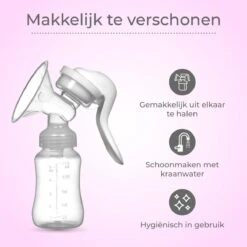 Nuvance - Draagbare Borstkolf - Inclusief Melkfles - 180ml - Handkolf - Kolfapparaten - Borstvoeding - BPA Vrij 16 Nuvance - Draagbare Borstkolf - Inclusief Melkfles - 180ml - Handkolf - Kolfapparaten - Borstvoeding - BPA Vrij -Stokke Verkoop 1200x1199 30
