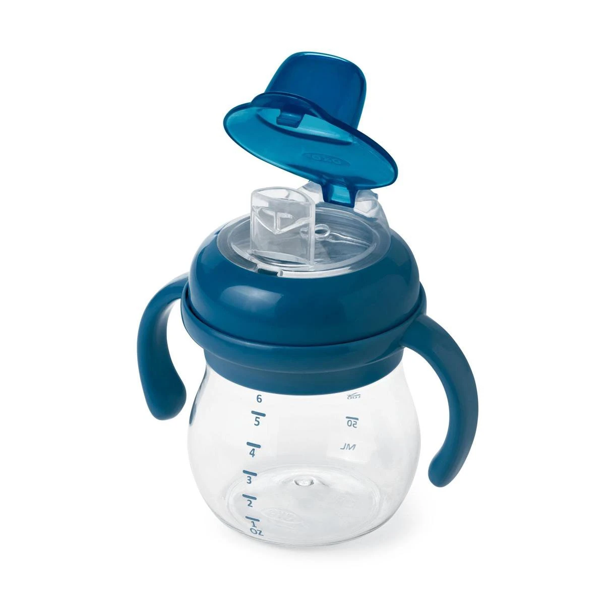 OXO Tot Transitions Drinkbeker - Tuitbeker Baby - Antilekbeker - Drinkbeker Baby - Drinkbekers -150ml Met Handvat - Navy 3 OXO Tot Transitions Drinkbeker - Tuitbeker Baby - Antilekbeker - Drinkbeker Baby - Drinkbekers -150ml Met Handvat - Navy