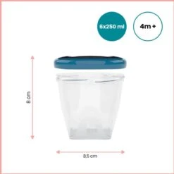 BabyMoov Babybowls 8.45oz Kom 0,25 L Multi Kleuren, Transparant -Stokke Verkoop 1200x1200 1215