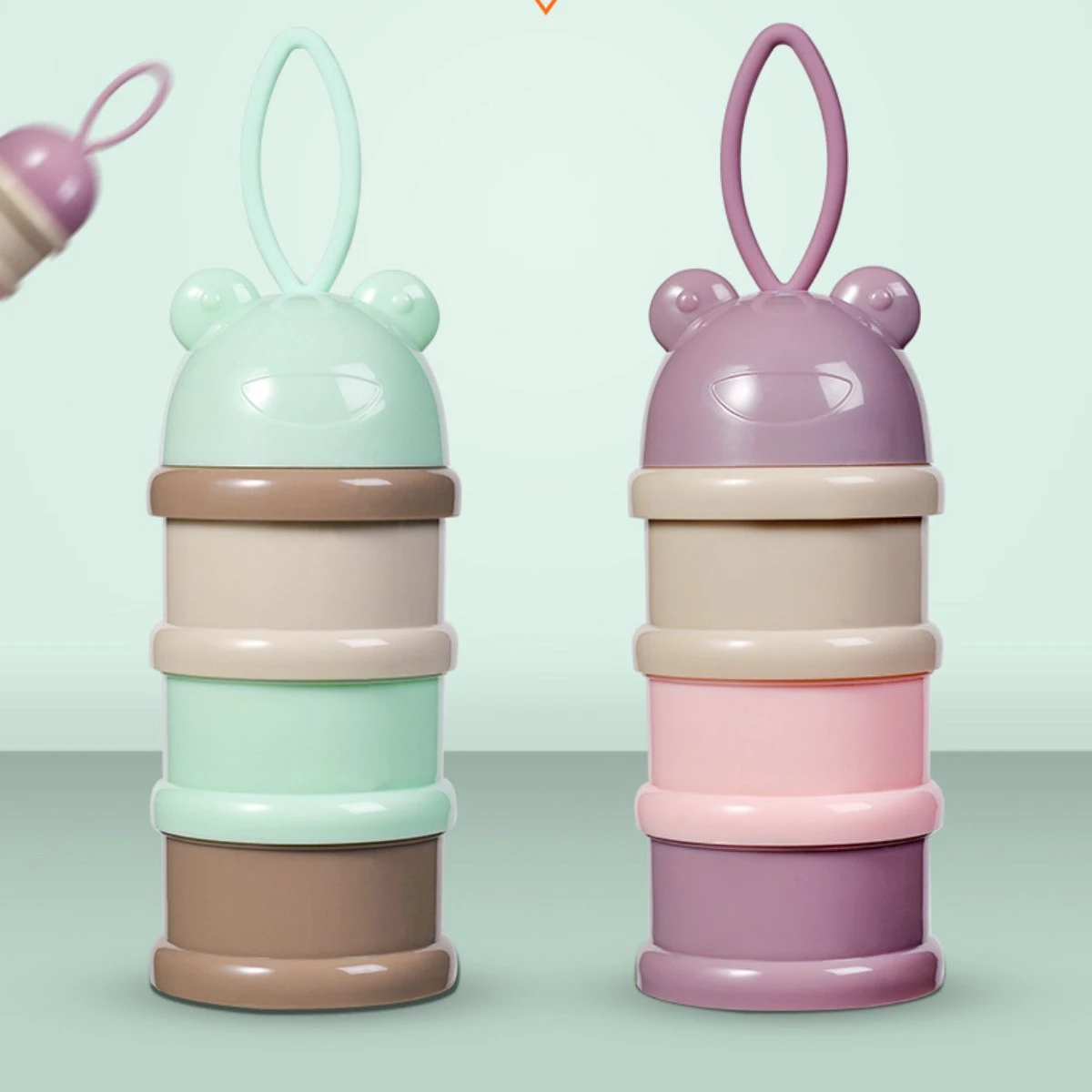 Merkloos Melktoren - Bewaarbakjes Babyvoeding - 3 Laags - Melkpoeder Doseerdoosjes - Melkpoeder Toren - Melkpoeder Bewaarbakjes - Verdeeldoos - Melk Poeder Dispenser - Melkpoeder Reisbox - Babyvoeding Bewaarbox - Roze 3 Merkloos Melktoren - Bewaarbakjes Babyvoeding - 3 Laags - Melkpoeder Doseerdoosjes - Melkpoeder Toren - Melkpoeder Bewaarbakjes - Verdeeldoos - Melk Poeder Dispenser - Melkpoeder Reisbox - Babyvoeding Bewaarbox - Roze - Afbeelding 2