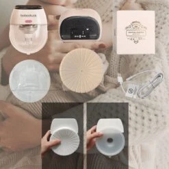 Elektrische Borstkolf - Draadloze Borstkolf - Handsfree & Draagbaar – 200 Ml - BPA-Vrij - 2 Stuks - Incl. 60 Moedermelkbewaarzakjes & Borstvoeding E-Book -Stokke Verkoop 1200x1200 1238