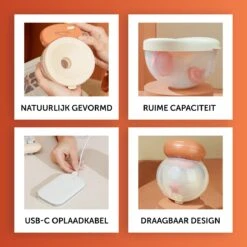 Phanpy Handsfree Elektrische Borstkolf - Draadloos - Enkelvoudig - Oranje 20 Phanpy Handsfree Elektrische Borstkolf - Draadloos - Enkelvoudig - Oranje -Stokke Verkoop 1200x1200 1266