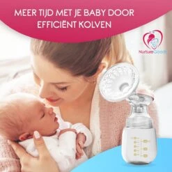 NurtureGoods Smart Dubbele Elektrische Borstkolf - Inclusief 2x180 Ml Babyfles, Kolfdagboek En Speen 16 NurtureGoods Smart Dubbele Elektrische Borstkolf - Inclusief 2x180 Ml Babyfles, Kolfdagboek En Speen -Stokke Verkoop 1200x1200 1277