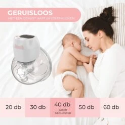 Elektrische Borstkolf - Belove - Draadloze Borstkolf - Oplaadbaar - Moedermelk - BPA-Vrij - 3 Modes - Handsfree - 1 Stuk - Roze 11 Elektrische Borstkolf - Belove - Draadloze Borstkolf - Oplaadbaar - Moedermelk - BPA-Vrij - 3 Modes - Handsfree - 1 Stuk - Roze -Stokke Verkoop 1200x1200 1292