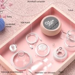 Baby-V® Electrische Borstkolf - Kolfapparaten - Draadloze Borstkolf Handsfree - Inclusief 2 Flesjes 15 Baby-V® Electrische Borstkolf - Kolfapparaten - Draadloze Borstkolf Handsfree - Inclusief 2 Flesjes -Stokke Verkoop 1200x1200 1294