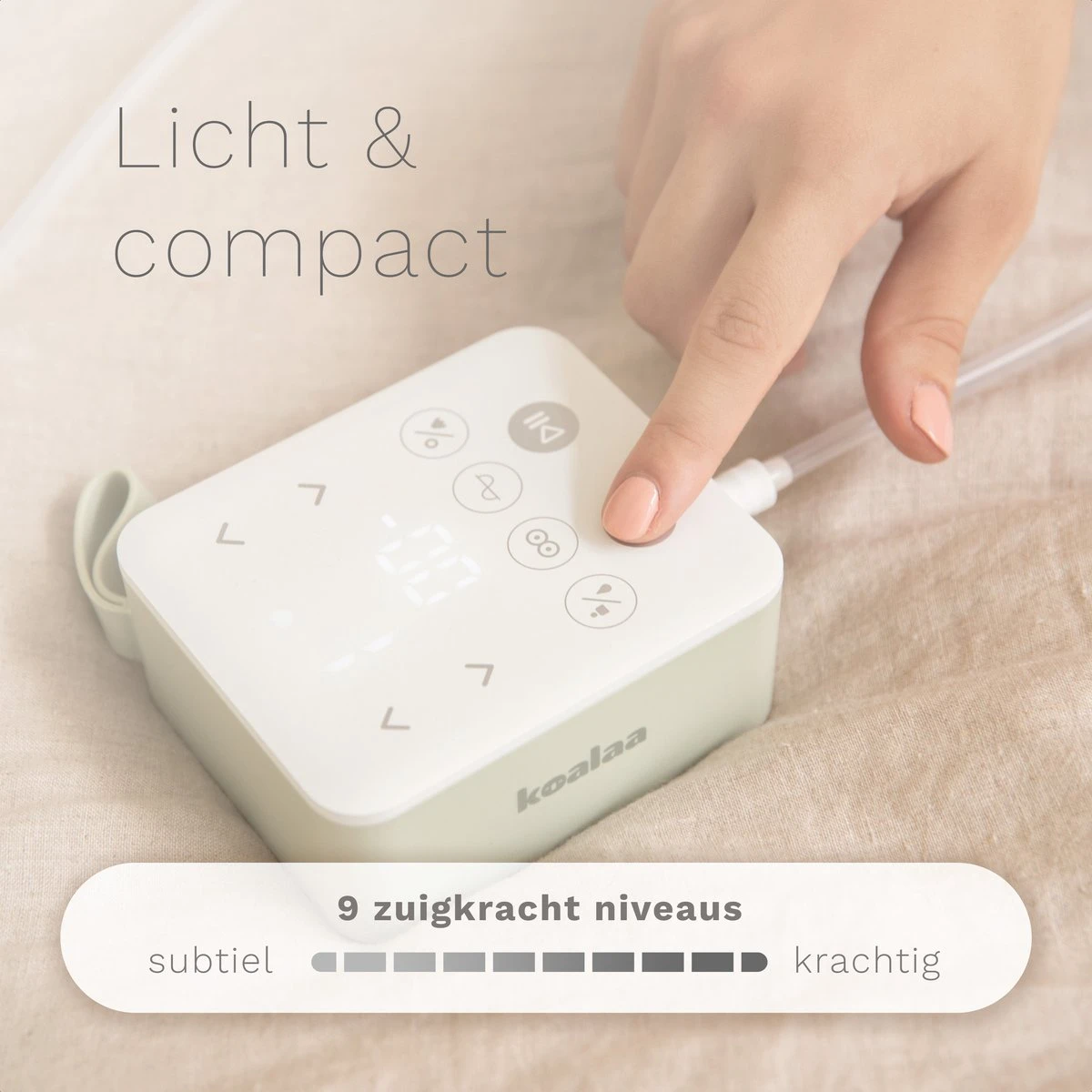 Koalaa Pro Dubbele Elektrische Borstkolf - Kolf - Draadloos - Borstpomp - Breast Pump - Inclusief 2x180ml PPSU Babyfles 4 Koalaa Pro Dubbele Elektrische Borstkolf - Kolf - Draadloos - Borstpomp - Breast Pump - Inclusief 2x180ml PPSU Babyfles - Afbeelding 2