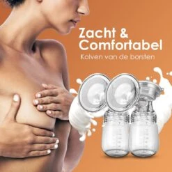 BYER Borstkolf - Dubbele Elektrische Kolf - Oplaadbare Accu - Inclusief 2x180 Ml Babyfles + Speen 18 BYER Borstkolf - Dubbele Elektrische Kolf - Oplaadbare Accu - Inclusief 2x180 Ml Babyfles + Speen -Stokke Verkoop 1200x1200 1316