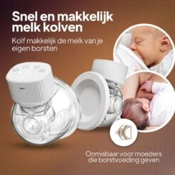 OneDay Elektrische Draadloze Borstkolf - Handsfree - Elektrisch - Draadloos - Kolf - BPA - Vrij -Stokke Verkoop 1200x1200 1328