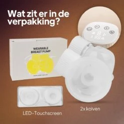 OneDay Elektrische Draadloze Borstkolf - Handsfree - Elektrisch - Draadloos - Kolf - BPA - Vrij -Stokke Verkoop 1200x1200 1332
