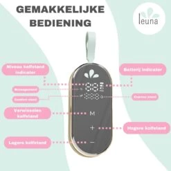 Leuna Comfort - Elektrische Borstkolf - Dubbele Borstkolf - Oplaadbare Accu - Gemakkelijk Schoonmaken - Stille Kolf - Kolfapparaat - Borstkolf - Borstkolven - Kolf - Licht Paars -Stokke Verkoop 1200x1200 1335