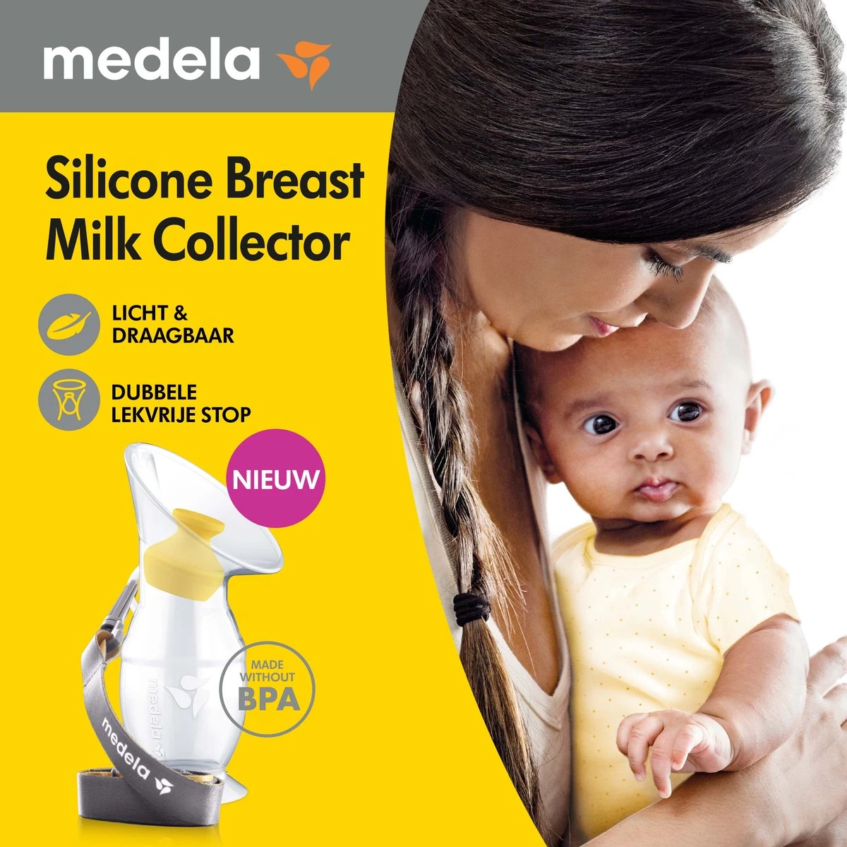 Medela Siliconen Moedermelkcollector - Melk Collector Borstvoeding - Siliconen Borstkolf - 100 Ml Moedermelk 15 Medela Siliconen Moedermelkcollector - Melk Collector Borstvoeding - Siliconen Borstkolf - 100 Ml Moedermelk - Afbeelding 13