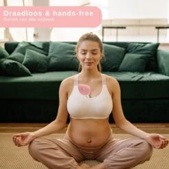 Good Lifehacks Elektrische Draadloze Borstkolf - Kolfapparaat - Draadloos & Handsfree - 2 Stuks - 180ml - Roze -Stokke Verkoop 1200x1200 1362