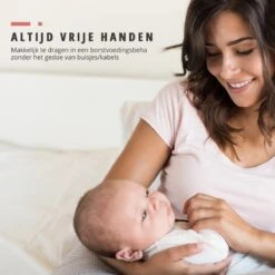 Boboduck - Handsfree Elektrische Draagbare Borstkolf - Borstvoeding - Kolfapparaat - Handkolf - Handsfree - Inclusief Opslagruimte Voor Melk - 200 Ml - BPA Vrij -Stokke Verkoop 1200x1200 1411