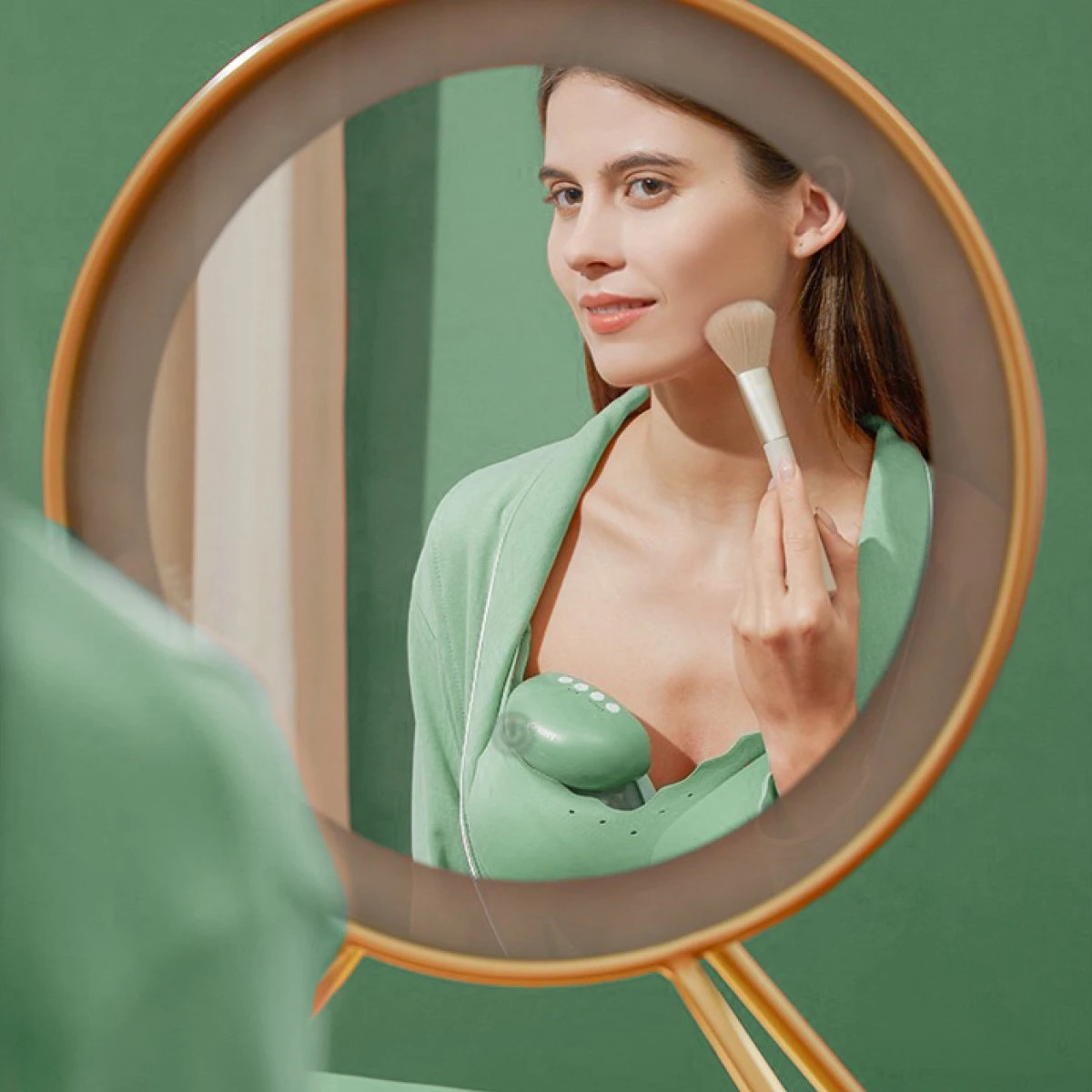 Phanpy Handsfree Elektrische Borstkolf - Draadloos - Enkelvoudig - Groen 9 Phanpy Handsfree Elektrische Borstkolf - Draadloos - Enkelvoudig - Groen - Afbeelding 7