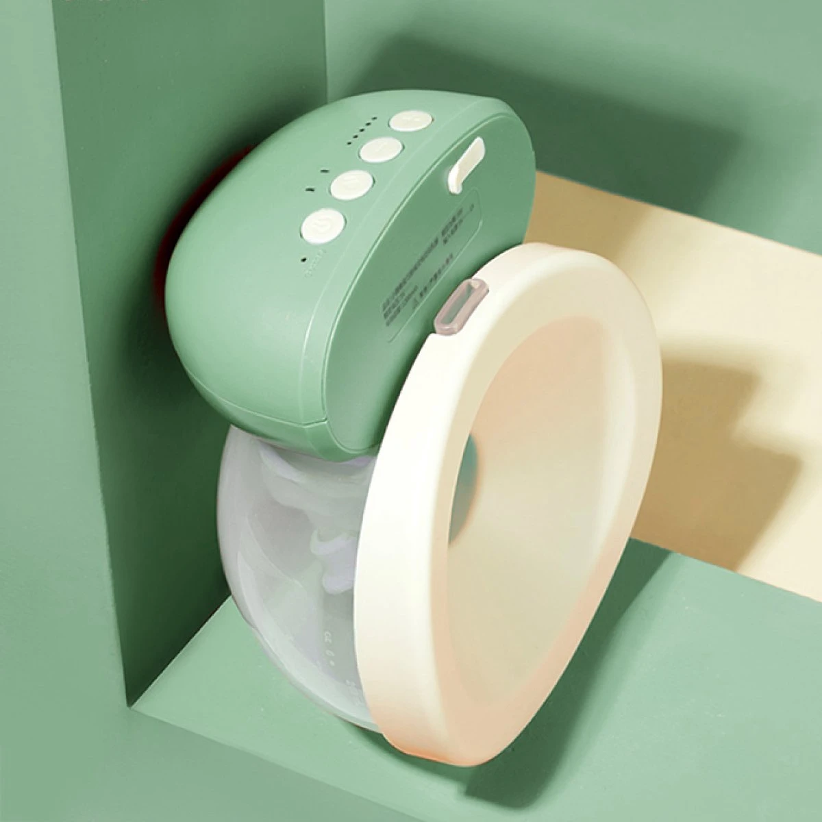 Phanpy Handsfree Elektrische Borstkolf - Draadloos - Enkelvoudig - Groen 11 Phanpy Handsfree Elektrische Borstkolf - Draadloos - Enkelvoudig - Groen - Afbeelding 9