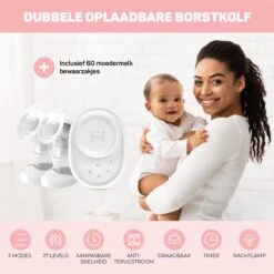 Vulpes BabyCare® Borstkolf Kolfapparaat - Dubbele Elektrische Borstkolf Met Nachtlamp - Oplaadbare Accu - Draagbaar - BPA-Vrij - Incl. 60 Moedermelkbewaarzakjes - PRO Versie 16 Vulpes BabyCare® Borstkolf Kolfapparaat - Dubbele Elektrische Borstkolf Met Nachtlamp - Oplaadbare Accu - Draagbaar - BPA-Vrij - Incl. 60 Moedermelkbewaarzakjes - PRO Versie -Stokke Verkoop 1200x1200 1476