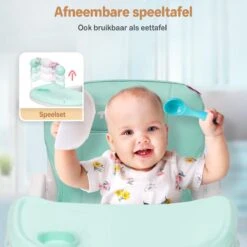 Twinky® Kinderstoel – 2-in-1 Kinderwagen Set – Mint-Groen – Inklapbare Eetstoel & Baby Wagentje En Babystoel Voor Aan Tafel – Kinderzetel, Peuterstoeltje En Meegroeistoel In 1 15 Twinky® Kinderstoel – 2-in-1 Kinderwagen Set – Mint-Groen – Inklapbare Eetstoel & Baby Wagentje En Babystoel Voor Aan Tafel – Kinderzetel, Peuterstoeltje En Meegroeistoel In 1 -Stokke Verkoop 1200x1200 148
