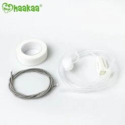 Haakaa Borstvoeding Hulpset Inclusief Reinigingsborstel - Silicone Feeding Tube Set -Stokke Verkoop 1200x1200 1487