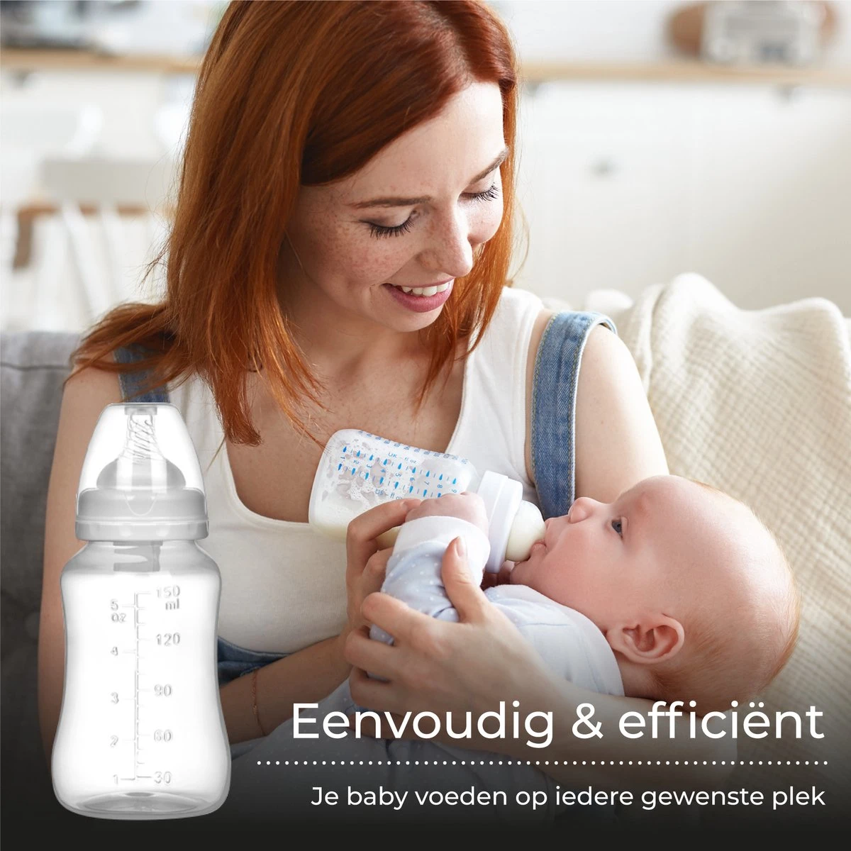 Nuvance - Draagbare Borstkolf - Inclusief Melkfles - 180ml - Handkolf - Kolfapparaten - Borstvoeding - BPA Vrij 4 Nuvance - Draagbare Borstkolf - Inclusief Melkfles - 180ml - Handkolf - Kolfapparaten - Borstvoeding - BPA Vrij - Afbeelding 2