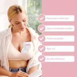 Oliva Babycare® Elektrische Borstkolf Handsfree - Dubbele Draadloze Kolf - BPA-Vrij - Draagbaar Kolfapparaat - 2 Stuks - Luxe White & Baby Pink 21 Oliva Babycare® Elektrische Borstkolf Handsfree - Dubbele Draadloze Kolf - BPA-Vrij - Draagbaar Kolfapparaat - 2 Stuks - Luxe White & Baby Pink -Stokke Verkoop 1200x1200 1506