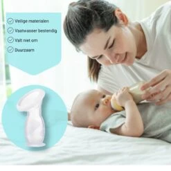 Inaya - Siliconen Borstkolf Handmatig - Handkolf – Stabiele Onderzijde - 90 ML – BPA Vrij -Stokke Verkoop 1200x1200 1508
