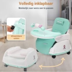 Twinky® Kinderstoel – 2-in-1 Kinderwagen Set – Mint-Groen – Inklapbare Eetstoel & Baby Wagentje En Babystoel Voor Aan Tafel – Kinderzetel, Peuterstoeltje En Meegroeistoel In 1 20 Twinky® Kinderstoel – 2-in-1 Kinderwagen Set – Mint-Groen – Inklapbare Eetstoel & Baby Wagentje En Babystoel Voor Aan Tafel – Kinderzetel, Peuterstoeltje En Meegroeistoel In 1 -Stokke Verkoop 1200x1200 152
