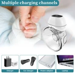 Aidmom - Set - Dubbele Elektrische Borstkolf – Grijs – Oplaadbare Draagbare Borstkolf – Draadloze Borstkolven – BPA Vrij – Handsfree Kolven – 24mm – Borstvoeding – Set Van 2 Stuks -Stokke Verkoop 1200x1200 1541