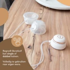 Regno S15 Dubbele Elektrische Borstkolf – Handsfree - 2x 180ml Kolfapparaat – 9 Zuigniveaus 30 Regno S15 Dubbele Elektrische Borstkolf – Handsfree - 2x 180ml Kolfapparaat – 9 Zuigniveaus -Stokke Verkoop 1200x1200 1552