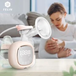 Felin Borstkolf - Dubbele Elektrische Kolf - Oplaadbare Accu - Inclusief 2x180 Ml Babyfles, Speen & E-Book 15 Felin Borstkolf - Dubbele Elektrische Kolf - Oplaadbare Accu - Inclusief 2x180 Ml Babyfles, Speen & E-Book -Stokke Verkoop 1200x1200 1584