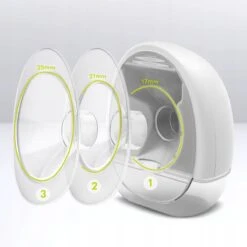 Lionelo Fidi Free - Elektrische Borstkolf - 2 Werkingsstanden - Massagefunctie - 5 Versstelbare Niveaus Van Kracht - 3 Verschillende Maten Van Siliconen - Capaciteit Van 150 Ml - Energiebesparend - Stille Werking - Timer -Stokke Verkoop 1200x1200 1589