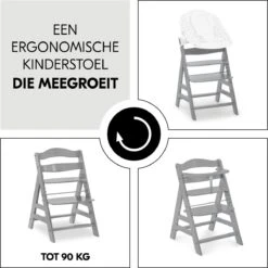 Hauck Alpha+ Kinderstoel - Grijs -Stokke Verkoop 1200x1200 16