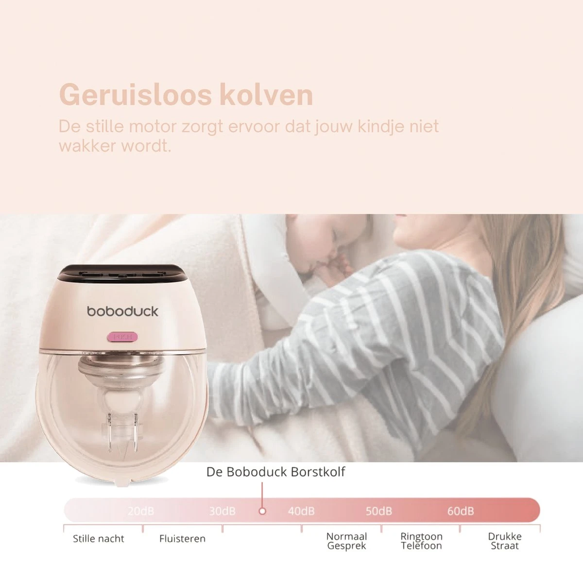 Elektrische Draadloze Borstkolf - Handsfree & Draagbaar – BPA-Vrij - Incl. 30 Moedermelkbewaarzakjes & Borstvoeding E-Book 11 Elektrische Draadloze Borstkolf - Handsfree & Draagbaar – BPA-Vrij - Incl. 30 Moedermelkbewaarzakjes & Borstvoeding E-Book - Afbeelding 9